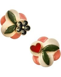 Sculp - Neutrals Love It Stud Earrings - Lyst