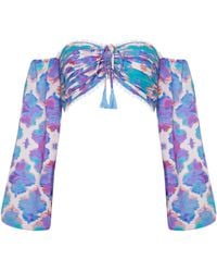 Sophia Alexia - Orchid Paradise Fiji Top - Lyst