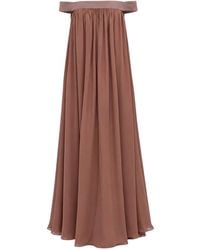 Humans & Land - The Bilqis – Chiffon Silk Dress - Lyst