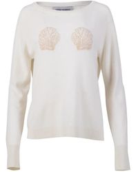 Catnip and Seaweed - Neutrals The Cashmere Broken Shell Sweater - Lyst