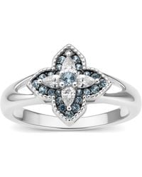 Kylie Harper - London Clover Statement Ring - Lyst