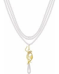 Retro Chic - Lily Of The Valley Necklace - Lyst