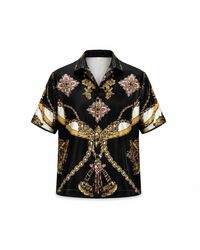 Hustle - Monaco Satin-Shirt - Lyst