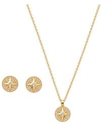 Uchi and Soto - Enso Star Pendant Necklace & Earrings Set - Lyst
