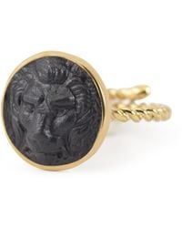 Vintouch Italy - Lion Cameo Ring - Lyst