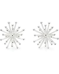 Janus Edinburgh - Heather Bloom Large Stud Earrings - Lyst