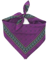 Monzlapur New York - Diamond Sea Horse Small Scarf - Lyst