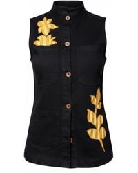 Up-fuse - Patchwork Vest- Honeycomb - Lyst