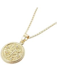 Harfi - Scorpio Plated Zodiac Astrology Pendant Charm Necklace - Lyst