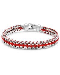 Nialaya - Woven Box Chain Bracelet - Lyst