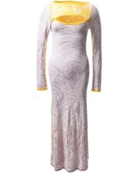 Fully Fashioning - Jayleen Jacquard Maxi Dress - Lyst