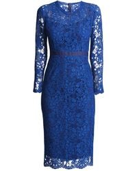 Rumour London - Chiara Long Sleeve Lace Dress - Lyst