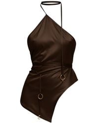 The Ethos Studio - Thalassa Wrap-Top - Lyst