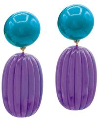 Michael Nash Jewelry - Arabella And Resin Clip Earrings - Lyst