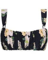 Montce - Liz Floral Victoria Bikini Top - Lyst