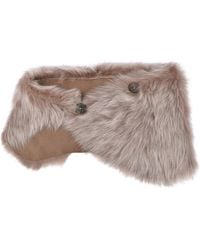 Owen Barry - Neutrals Toscana Button Scarf Aubrac Ailsa By - Lyst