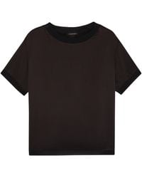 The Summer Edit - Cloe Silk T-Shirt - Lyst