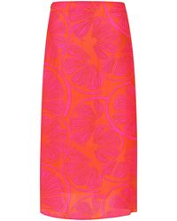Mercy Delta - Wray Limoncello Pompelmo Skirt - Lyst