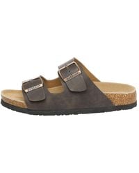 EverAu Australia - Mallard Leather Twin Buckle Sandals - Lyst