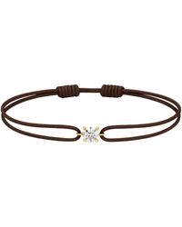 Dyamka - Diamond Cord Bracelet - Lyst