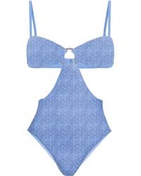 Blackbough Swim - Raya One Piece Oceania Crochet - Lyst