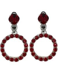 Vickisarge - The Small Hoop Earrings - Lyst