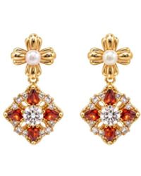 Uchi and Soto - Kinmokusei Solid 925 With 18K Vermeil & Pearl Earrings - Lyst