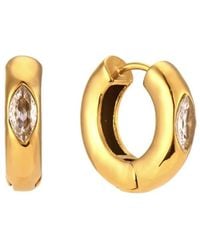 Mg Jewelry - Lunexa Waterproof Hoop Earrings - Lyst