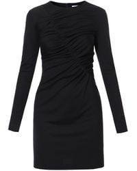 AGGI by HALEWSKI - Peggy Asymmetrical Mini Dress With Long Sleeves - Lyst
