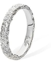 Lucy Quartermaine - Solid Sterling Slim Hula Ring - Lyst