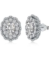 Viviana Halil - The Louis Earrings – Sculptural Sterling Stud Earrings - Lyst
