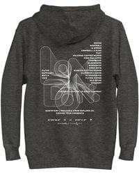 Anchor and Crew - Heather Gustatory London Coffee Scene Cotton Blend Embroidered Hoodie - Lyst