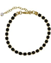 Vickisarge - The Tennis Bracelet - Lyst