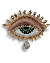 VETKA - Neutrals Eye Talisman Brooch – Sunny Gaze - Lyst