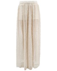 MARGOT VII - Neutrals H Skirt - Lyst