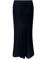 Perlavera - Pony Knitted Elastic Waist Band Skirt - Lyst