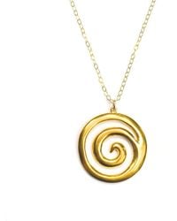 Lexi Jewelry - Maya Swirl Long Necklace - Lyst