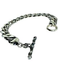 Tg-Jewellery by Tamara Gervasio - Curb Chain Twisted T-Bar - Lyst