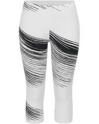 Conquista - Cropped Print Leggings - Lyst