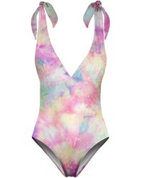 Aloha From Deer - Cute Tie Dye One Piece Swimsuit - Lyst