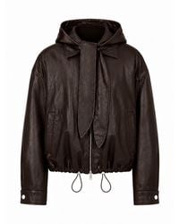 Ats the Label - Arden Two-Way Detachable Hood Jacket - Lyst
