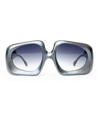 Loop and Egg - Sunglasses L A G Four Metallic - Lyst