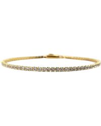 Sophelia - Diamond April Birthstone Dainty Tennis Bracelet - Lyst