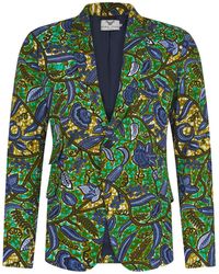 Ohema Ohene - Cotton African Print Blazer – Floral - Lyst