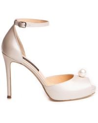 The 5Th Element - Neutrals Pearl Ivory Barbie Sandal - Lyst
