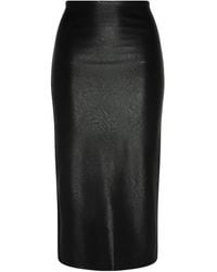 Commando - Faux Leather Control Smoothing Midi Skirt, Sk06 - Lyst