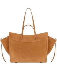 Saonara Brand - Shopping Bag Camel Suede - Lyst