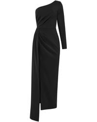 Tia Dorraine - Iconic Glamour Draped Long Dress - Lyst