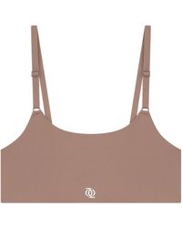 GOD SAVES QUEENS - Neutrals Second Skin Bralette Tank Top Mushroom - Lyst