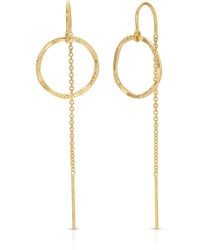 Heather Hawkins Jewelry - Small Filigree Hoop Threader Earrings - Lyst